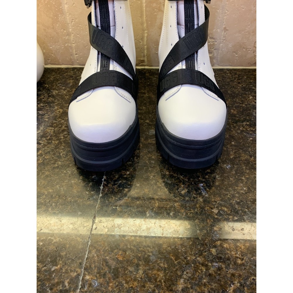 Ugg Sid Waterproof Leather Platform Combat Boots … - image 3